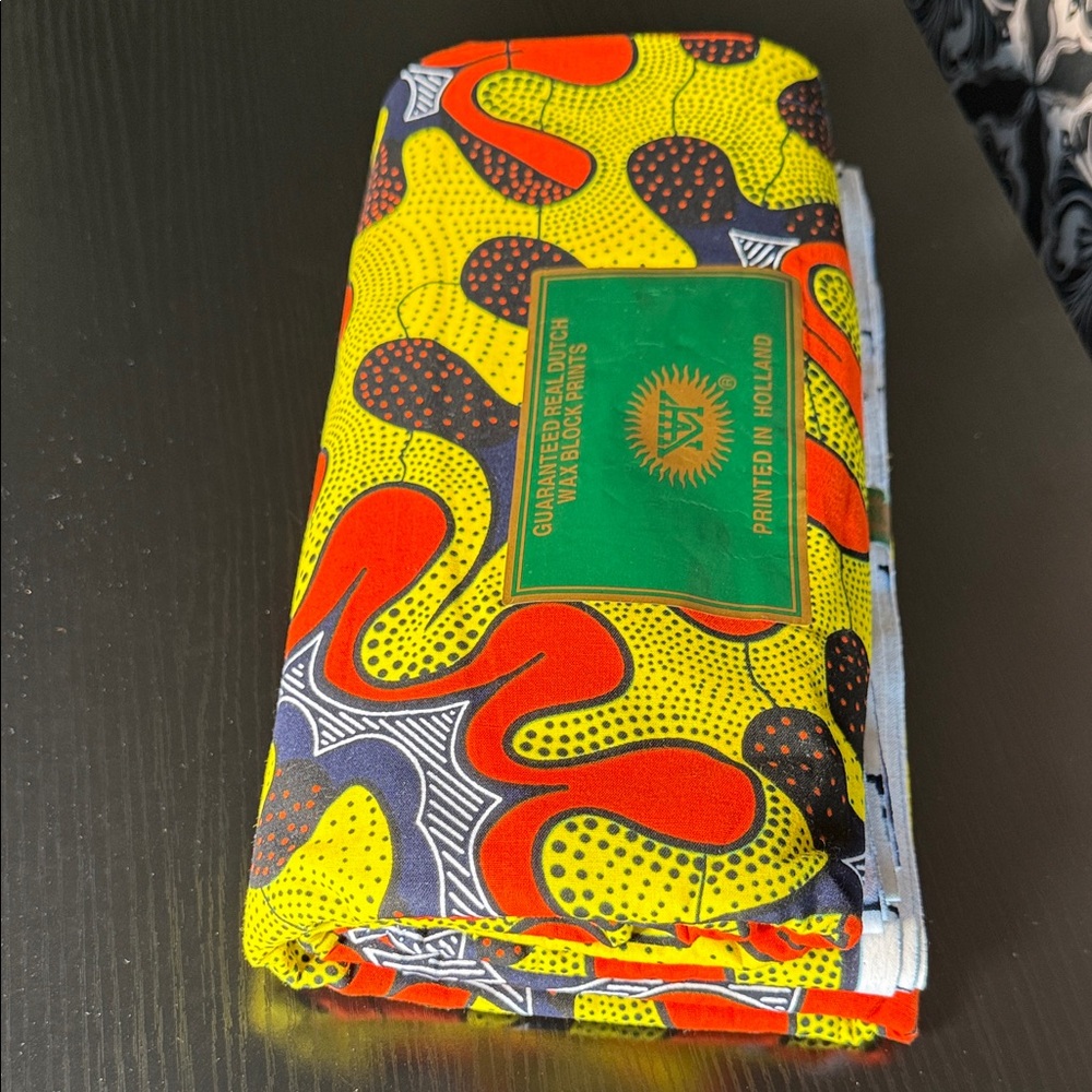 6yds Vibrant African Print Fabric